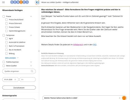 GENIOS Hilfe KI Recherche 02