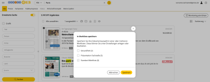 eBIB Hilfe Merkliste