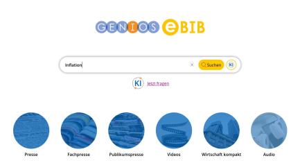 eBIB Hilfe Einfache Suche