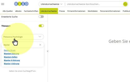 wiso Hilfe Thesaurus 05